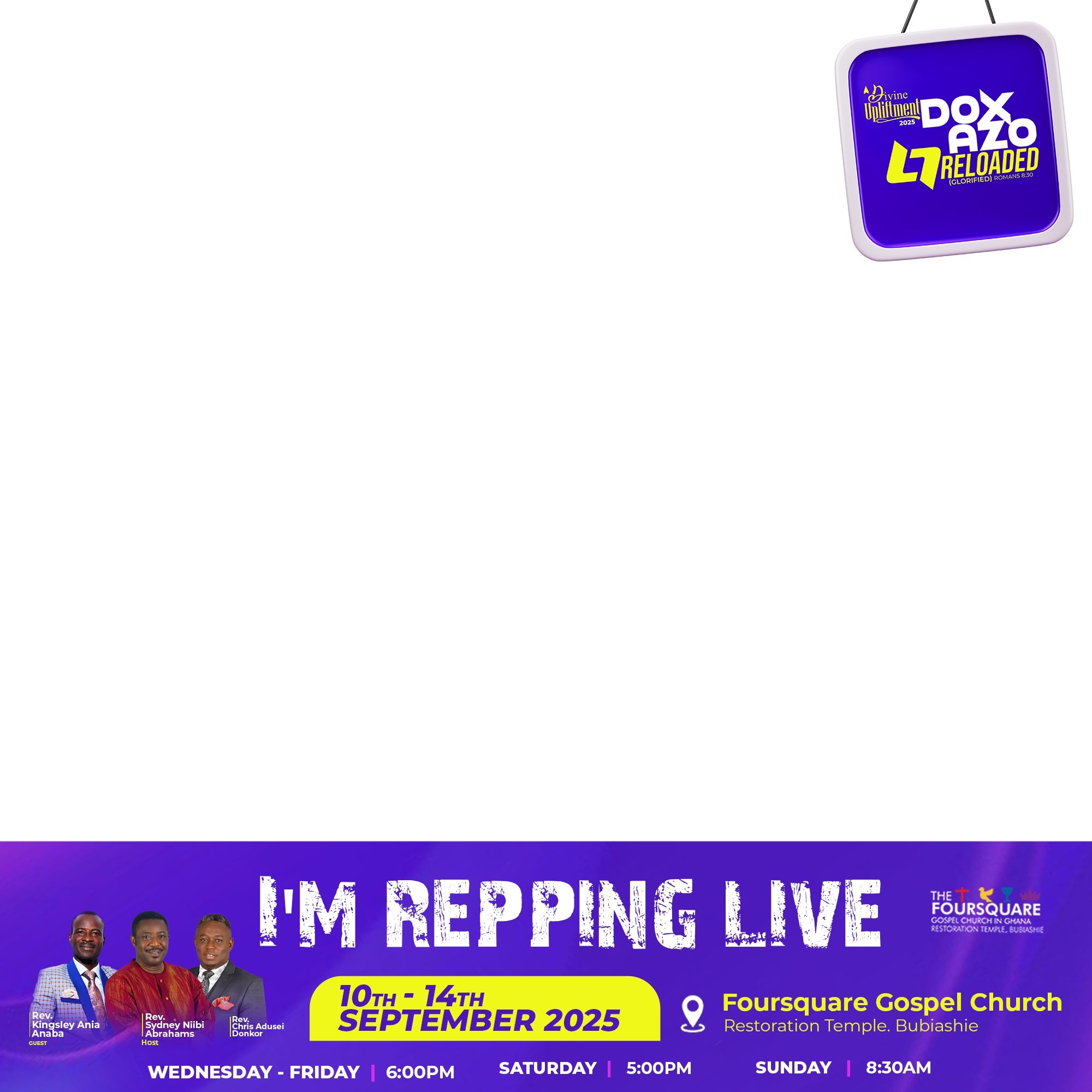 Social media poster preview